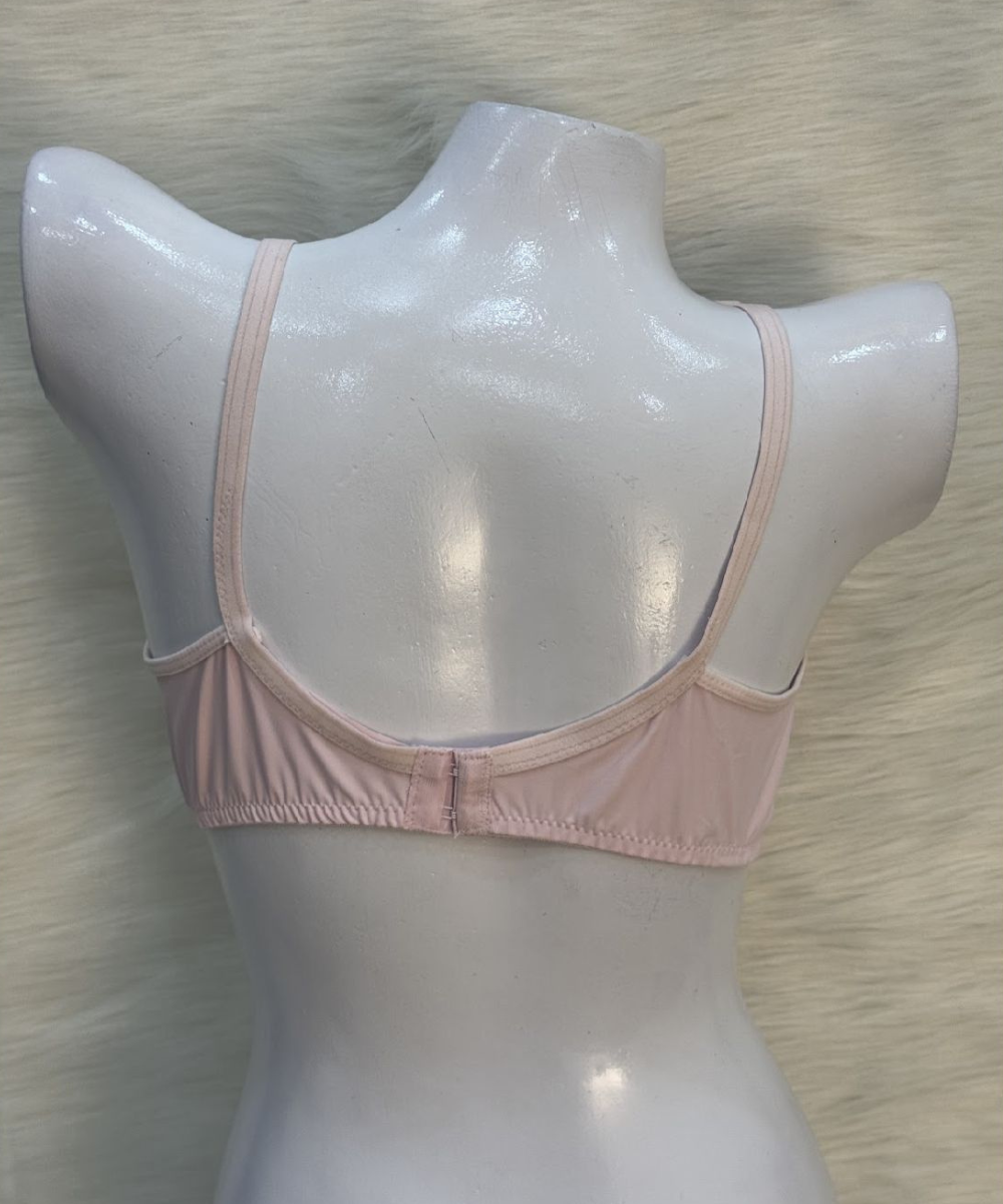 Catch Polyester Fine Non Padded Bra Pink