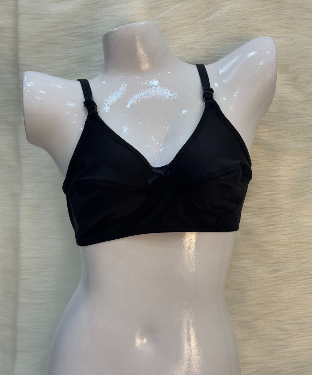 Catch Polyester Fine Non Padded Bra Black