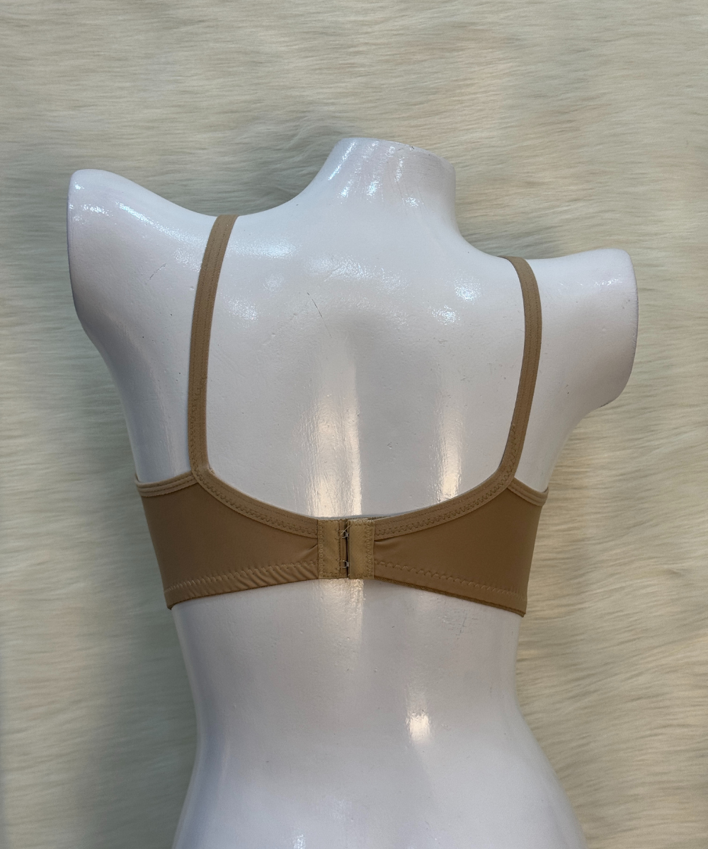 Catch Polyester Fine Non Padded Bra Brown