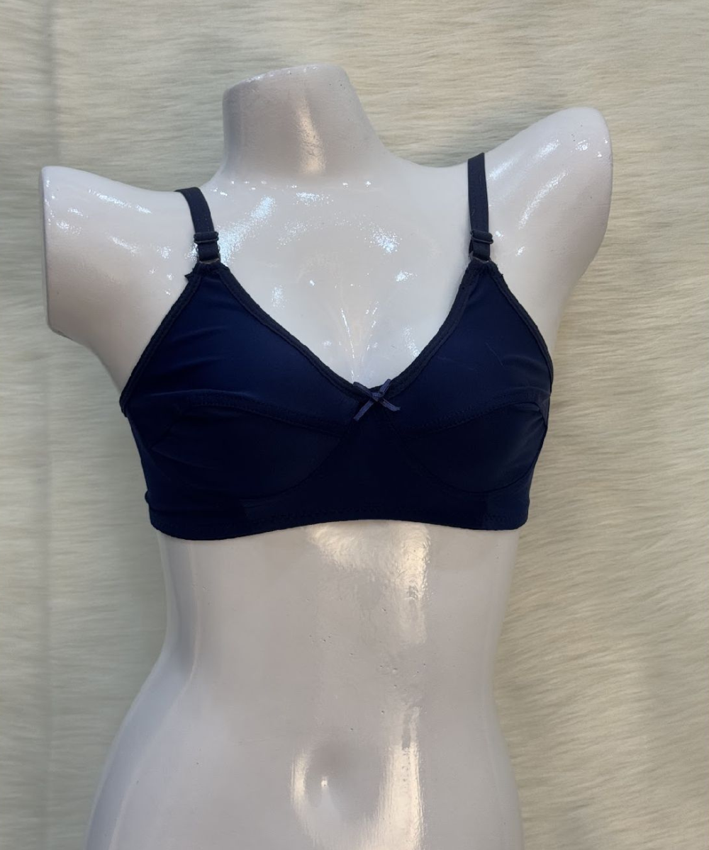 Catch Polyester Fine Non Padded Bra Blue