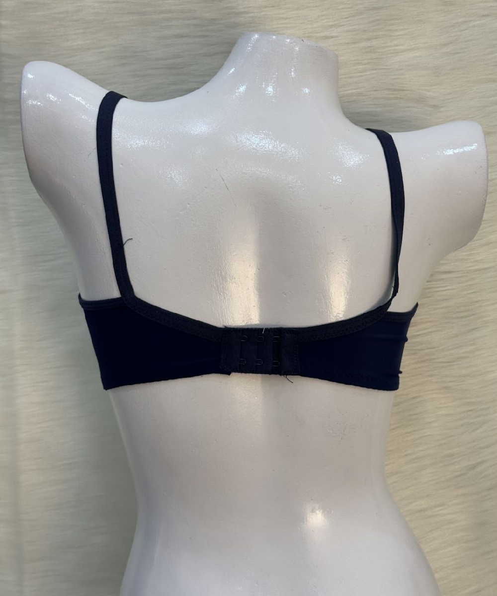 Catch Polyester Fine Non Padded Bra Blue