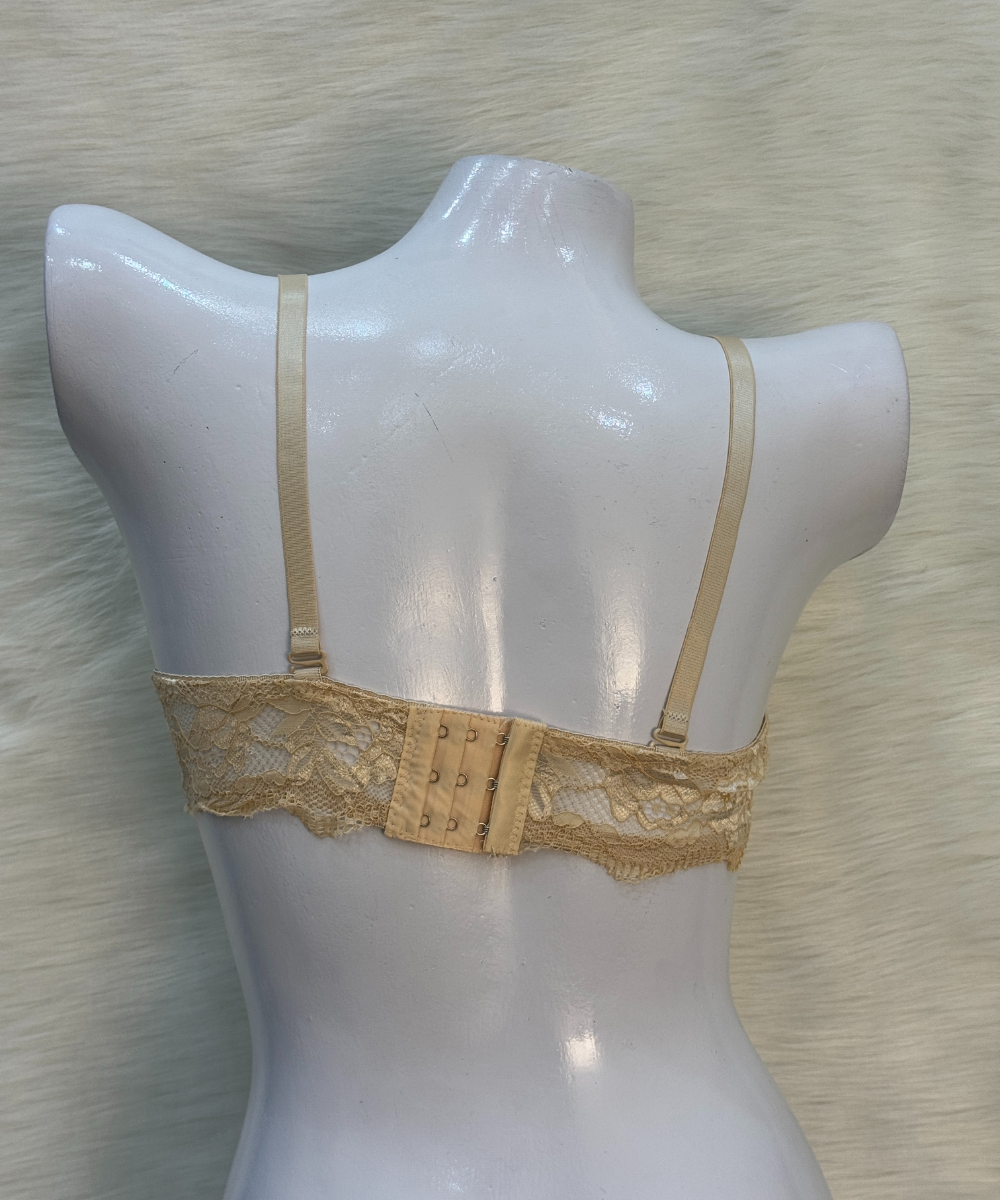 Catch Stylish Doted Padded Bra Skin