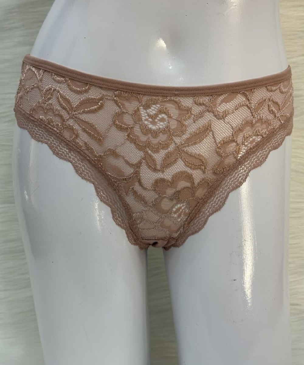 Catch sexy style Net Panty Brown